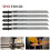 5Pcs T301CD Σετ λεπίδων σέγας Παλινδρομική λεπίδα πριονιού από χάλυβα υψηλή 4