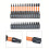26Pcs Torx Bit Set Security Tamper Proof Torx Star Bits 1/4 Hex Shank Quick Change Connect Impact Driver Drill Screwdriver Bit 6