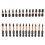 26Pcs Torx Bit Set Security Tamper Proof Torx Star Bits 1/4 Hex Shank Quick Change Connect Impact Driver Drill Screwdriver Bit 5