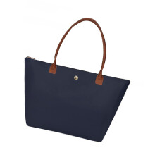 Damen Umhängetasche mit großer Kapazität, faltbare-Marineblau