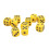 Dado a sei facce da 16 mm giallo, 30 pezzi resistenti — Perfetti per giochi da tavolo 14