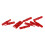 100pcs Red Plastic Arrow Nocks, 3.2cm Light Weight Replacement 15