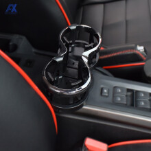 Universeller Doppelloch-Getränkehalter für Passat Ford Peugeot-Becherhalter Getränkehalter Handy-Organizer-Tür Armlehnen-Aufbewahrungsbox