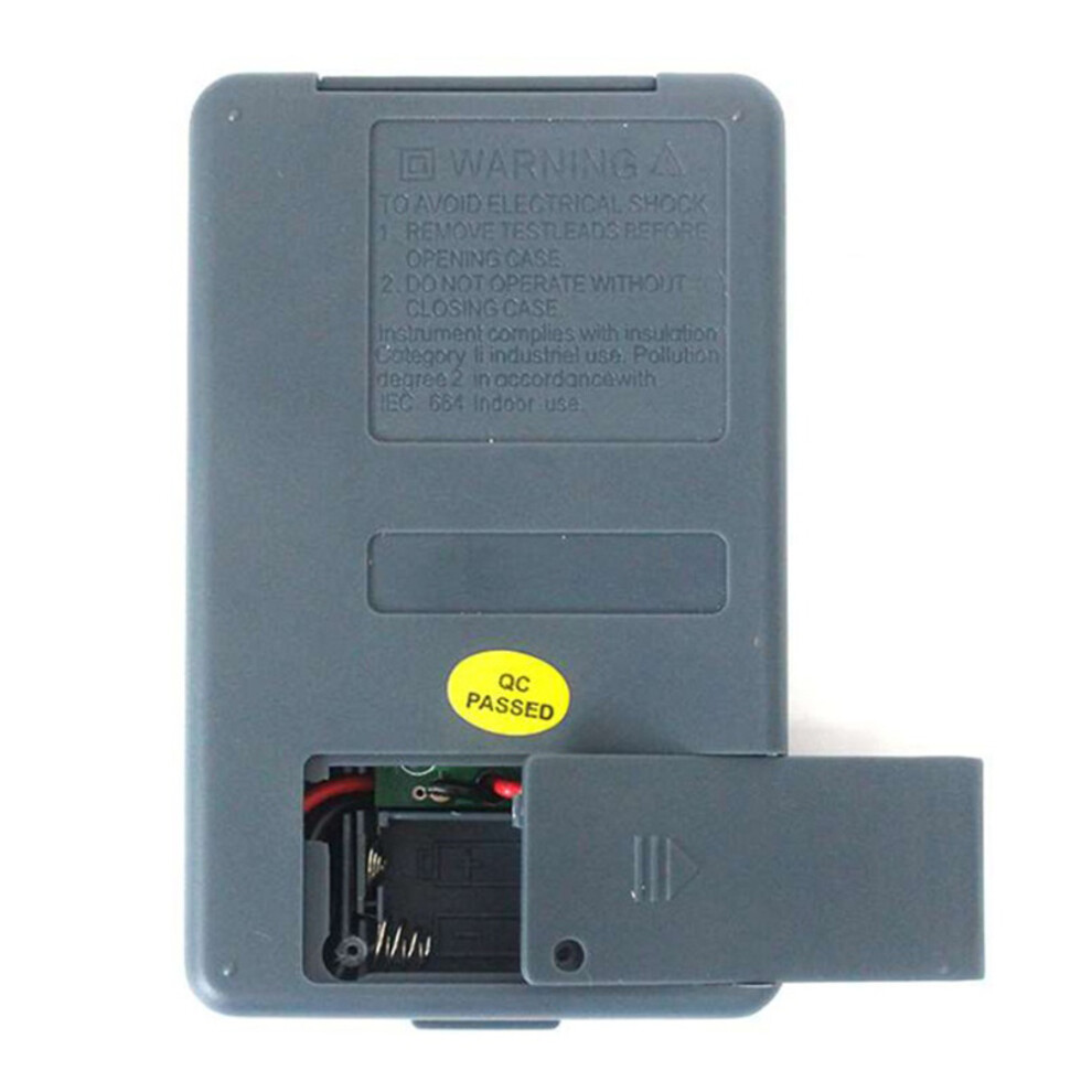 Xb866 Portable Digital Multimeter With Lcd Autorange Feature And Polarity Indicator For Precise Voltage And Current Testing 6935161442007