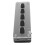 Black Mini 5-Key USB Wired/Wireless Bluetooth Keypad Silicone Keys 12