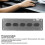 Black Mini 5-Key USB Wired/Wireless Bluetooth Keypad Silicone Keys 4