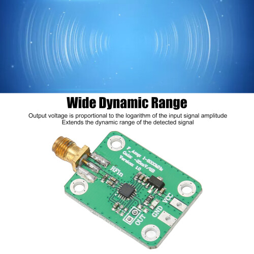 Logarithmic RF Power Meter AD8317 1MHz-8000MHz Wide Dynamic Range 2