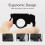 ABS Plastic Electric Scooter Brake Throttle Easy Install & Durable 4