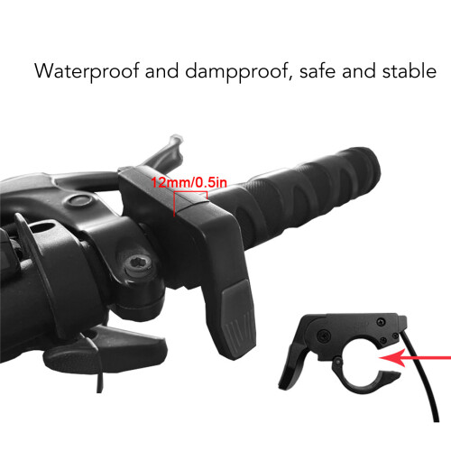 ABS Plastic Electric Scooter Brake Throttle Easy Install & Durable 2