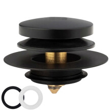 (Model E) Bathtubs Bounce Cores Upgraded Tip Toe Tub Stoppers Universal Popups Drain Plug for Quiet Relaxing Bath Experience Multicolor