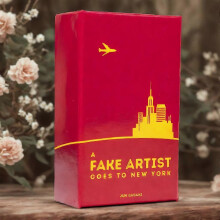 A fake artist goes to New York party game for family and friends Draw and bluff card game Social by