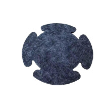 (Medium thick gray) Drum Mute Pads Felt Bass Drum Silencers Pad Dampeners Drum Practice Pads for Quiet Drum Practice Accessories Enduring