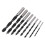 Adjustable Round Hole Punch Locator Set 8-Size Drill Bits Red 6