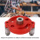 Adjustable Round Hole Punch Locator Set 8-Size Drill Bits Red 3