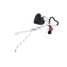 Car Key Chains Lovely Keychain Heart Keyring Bag Charm-1