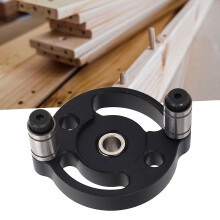 Selbstanpassendes Aluminium-Lochstanzen-Positioniererset 3mm-10mm Schwarz