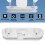 Fast VR Charging Dock for Oculus Quest 2, White, 2x1800mAh 4