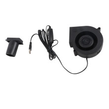 Ventilatore a Soffio USB da 3,8 pollici, 3 Velocità, Cooler Brushless DC5V per PC e Stampante 3D