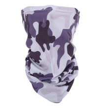 Protetor de pescoço multifuncional Performance Fit, tecido de poliéster Ice Silk respirável para homens e mulheres, design moderno e leve com