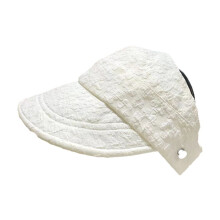 Verstellbarer Clip-On-Sonnenhut für Damen, größenverstellbarer Sonnenhut mit breiter Krempe, UV-Schutz und atmungsaktivem Mesh-Design, mit