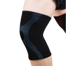 2 Stück Atmungsaktive Strick-Kniebandage für Männer und Frauen, Unterstützung beim Laufen, Volleyball und Sport