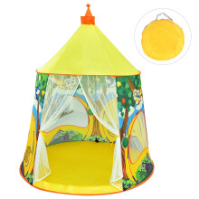 Kids Play Tent Jungle Adventure, Enchanted Forest Design with Realistic Imagery Kids Indoor Outdoor Pretend Playhouse for Boys and Girls, Waterproof F
