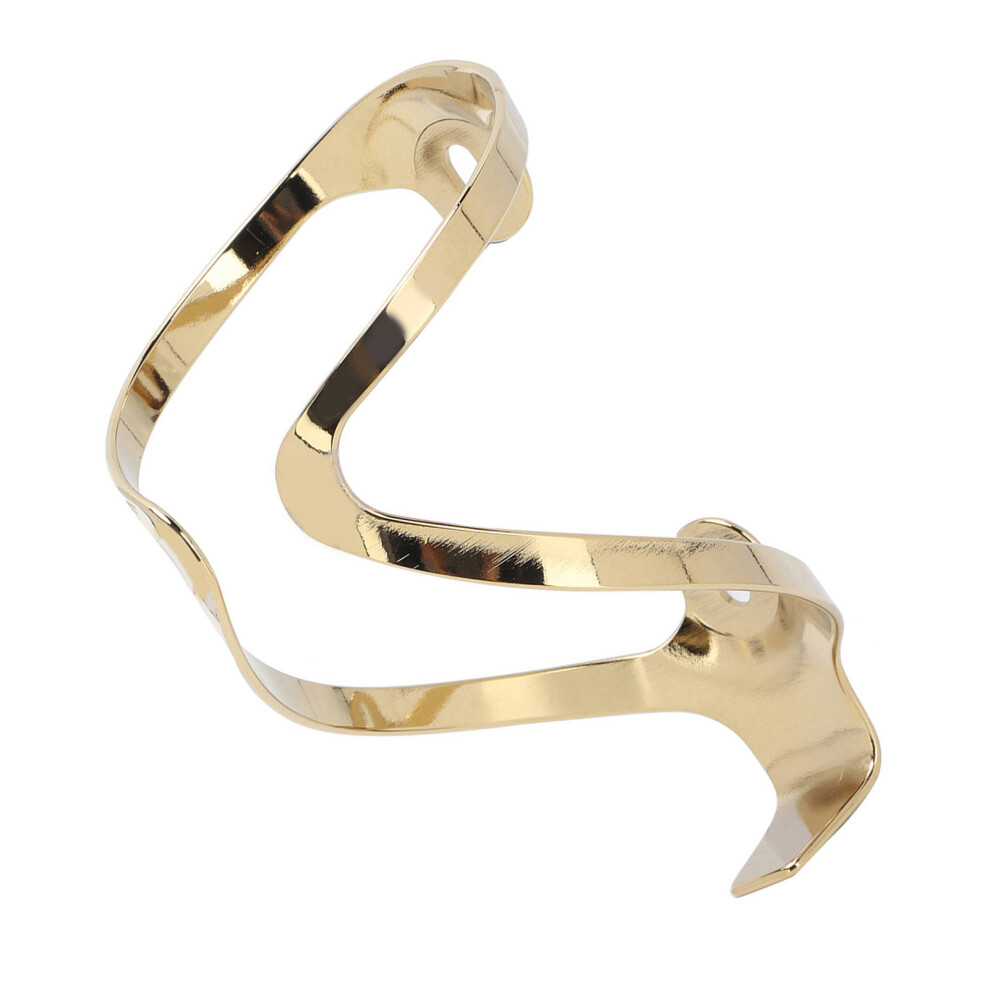 Easy Install Bicycle Bottle Cage Fits Up To 70Mm Container Golden 8481377793443