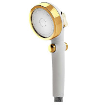 (A white-3 modes) High Pressure Upgrade Shower Head 3 Modes Handheld Adjustable Water Saving ShowerHead Pressurized Spray Nozzle Bathroom supplies