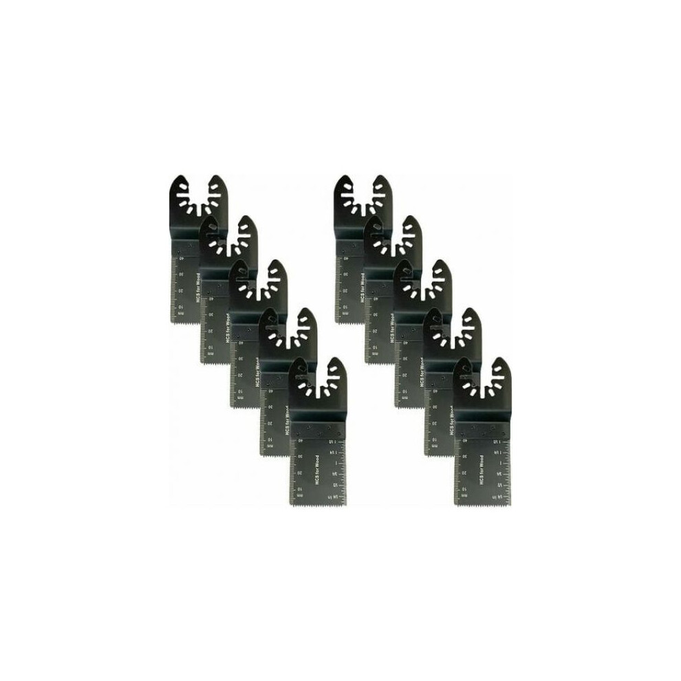 Depth Markers Oscillating Multitool Saw Blade Kit, Thick Gauge Metals & Measurement Scales For Accurate Cutting 9173940234031