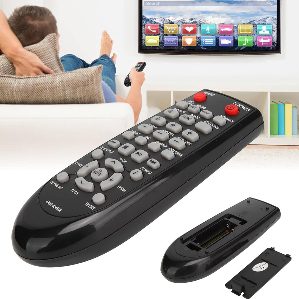 Replacement Remote Control For Samsung Sound Bar System, High-Quality Far Range Control Pre-Programmed, No Programming Needed, Easy To Use With Quick 9169997180483