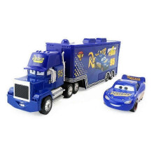 (C) Cars Chick Hicks Lightning McQueen Mack Hauler Truck & Car Toy Boys Birthday Gifts
