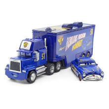 (G) Cars Chick Hicks Lightning McQueen Mack Hauler Truck & Car Toy Boys Birthday Gifts