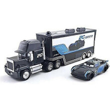 (H) Cars Chick Hicks Lightning McQueen Mack Hauler Truck & Car Toy Boys Birthday Gifts