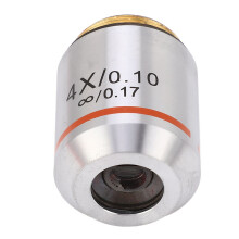Standard RMS 4X Objective Lens Parallel Optical Clear Imaging