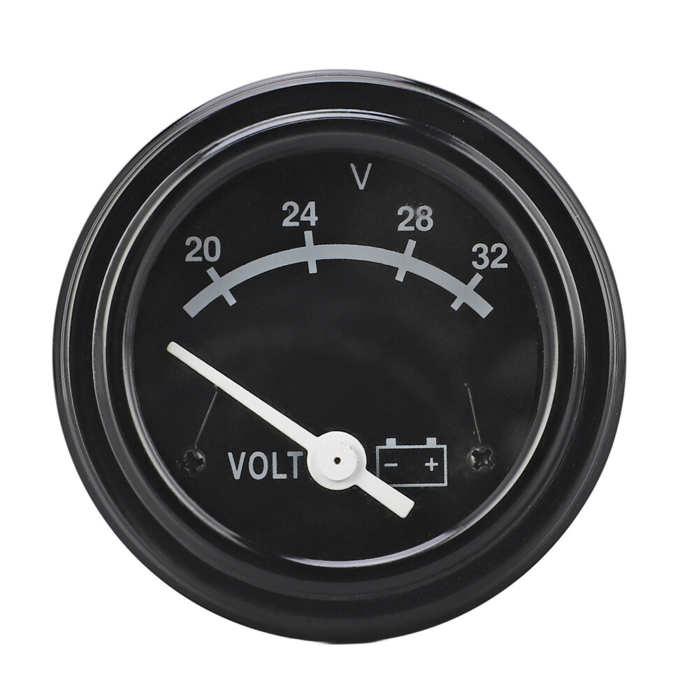 Analog Voltmeter Generator 20-32V Dc24v Shield For Cummins 52Mm 9351370425766