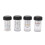 Achromatic Microscope Objectives Set 4X 10X 40X 100X RMS Chrome Plated 2