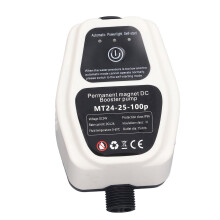 Bomba de refuerzo de 100W, 24V, 25L/min, IP56, blanca