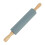 Silicone Baking Mat with Large Rolling Pin Kneading Pad Grey Color 12
