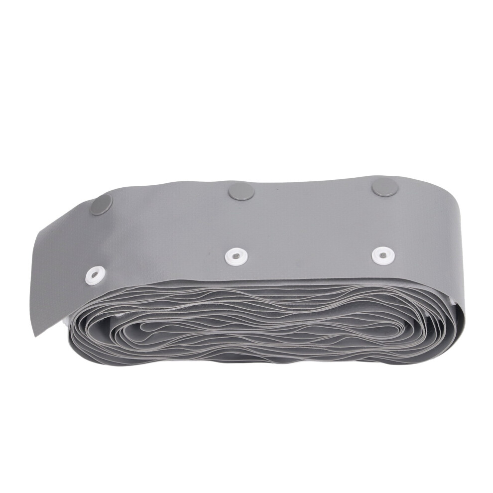Pvc Flame Retardant Cable Sleeve 5M/196.9In Fireproof Wire Tubing Pom Button 7891370426230