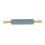 Silicone Baking Mat with Large Rolling Pin Kneading Pad Grey Color 8