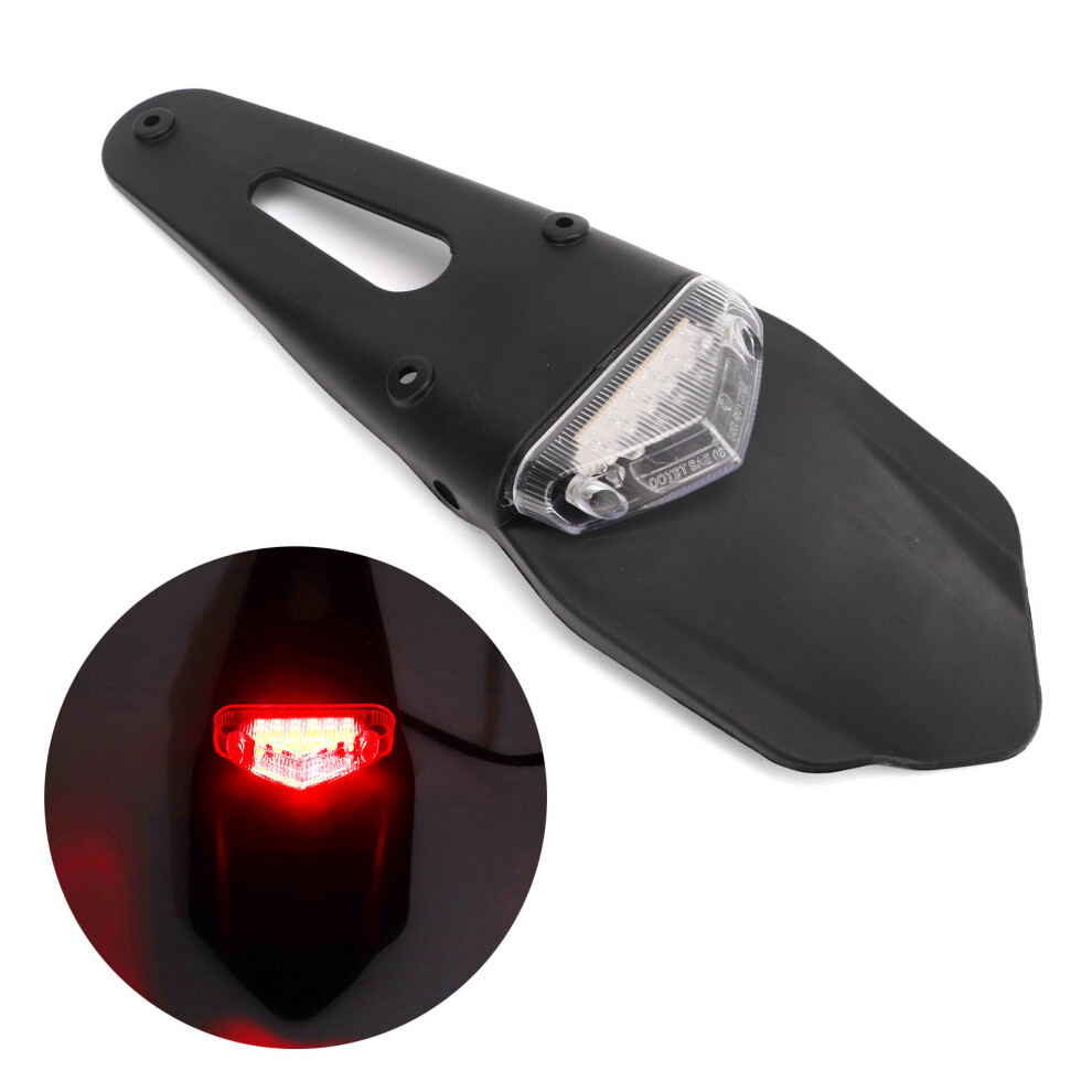 Dc 12V Motorcycle Led Tail Brake Universal Fit For Off Road Motorbike Light 7891370426681