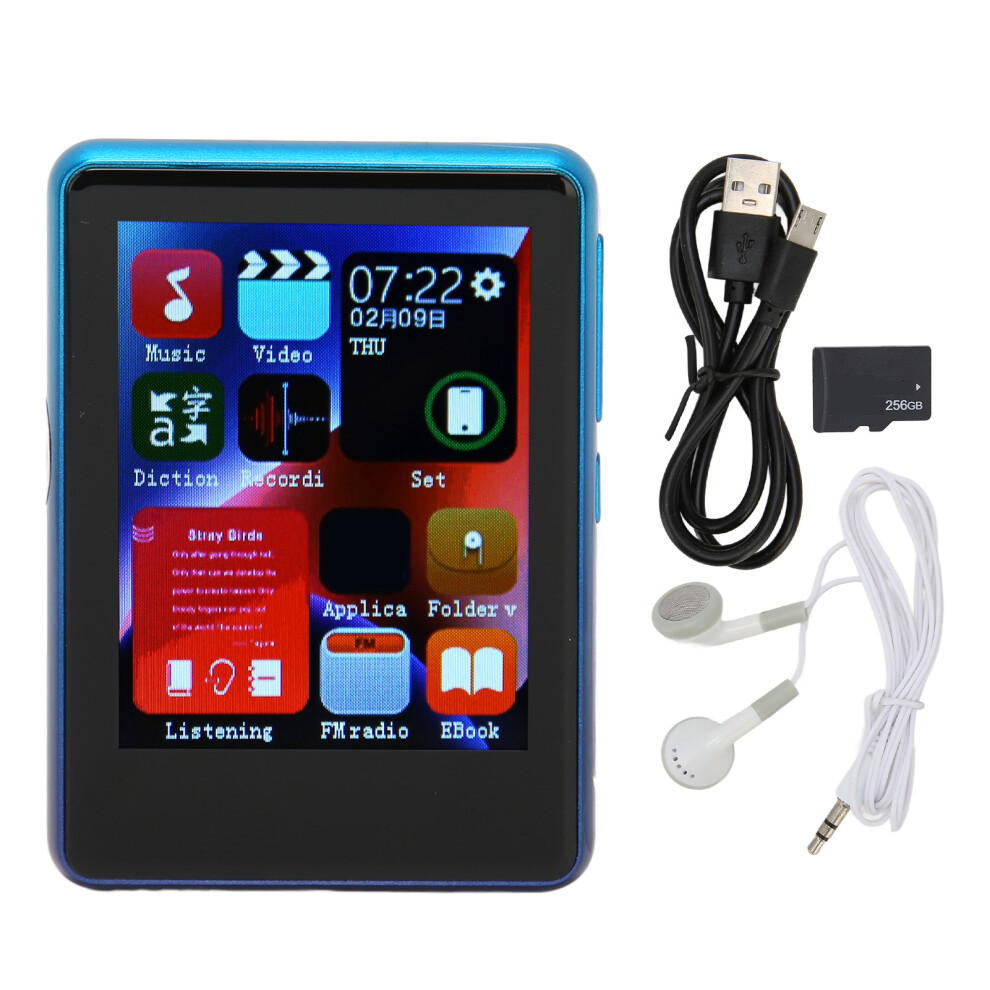 Multifunctional Mp3 Player, Touch Screen With Memory Expansion, Hifi Sound Quality And Fast Charging For Portable Use 9176269173418