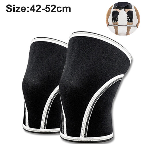 Compression Knee Braces For Maximizing Athletic Performance, Neoprene Fabric Knee Supports Ideal For Workouts And Powerlifting 1
