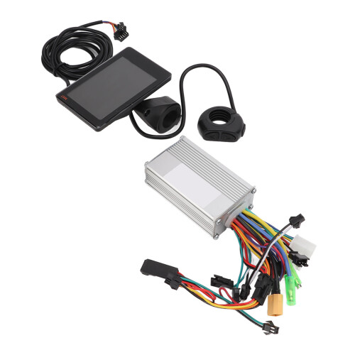 Pannello display LCD per controller ebike, kit controller elettrico, controller motore brushless, funzionamento silenzioso, impermeabile, costruzione 1
