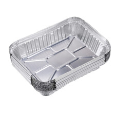 Overdimensjonerte ovnssikre beholdere: Firkantede engangsbrett for fleksibel matlaging, store aluminiumsfoliepanner med høy varmeledningsevne for