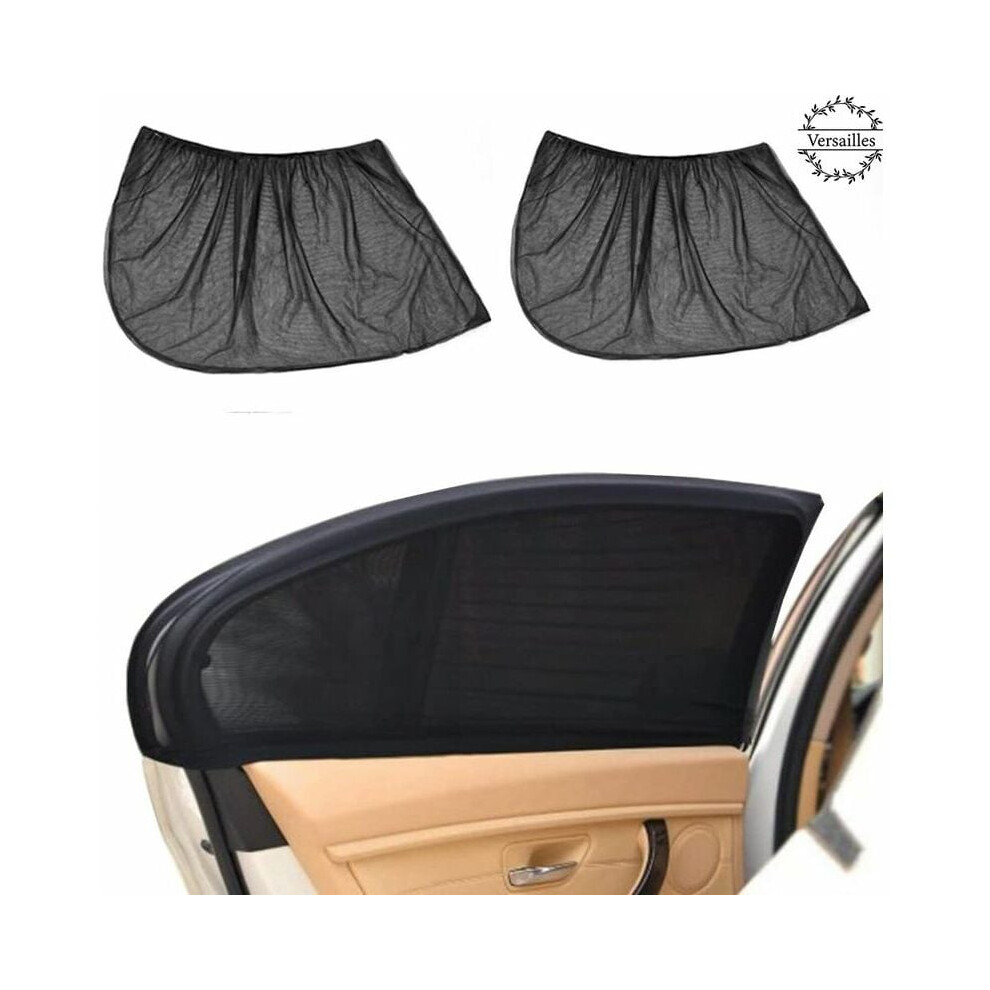 Sun Protection Car Window Shades, Ventilation Privacy Screens For Heat Reduction, Compact Storage Privacy Enhancing Mesh Shades For Most Vehicle 9405630957730