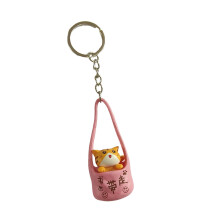 Cartoon Cats Keychain Pet Keyrings Bag Charm Kitten Car-01