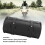 Black Waterproof PU Motorcycle Tool Bag with 2 Strap Buckle 5