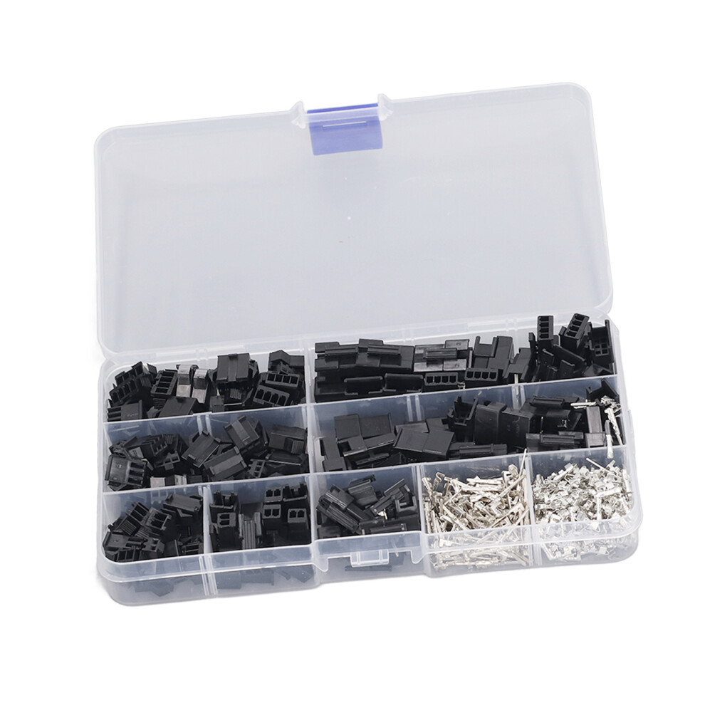 Jumper Wire Header & Crimp Pin Terminal Kit 480Pcs 2.54Mm Pitch Assorted Pack 4931370434781