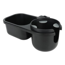 Portable Stroller Cup Holder with Universal Attachment & 360 Tray